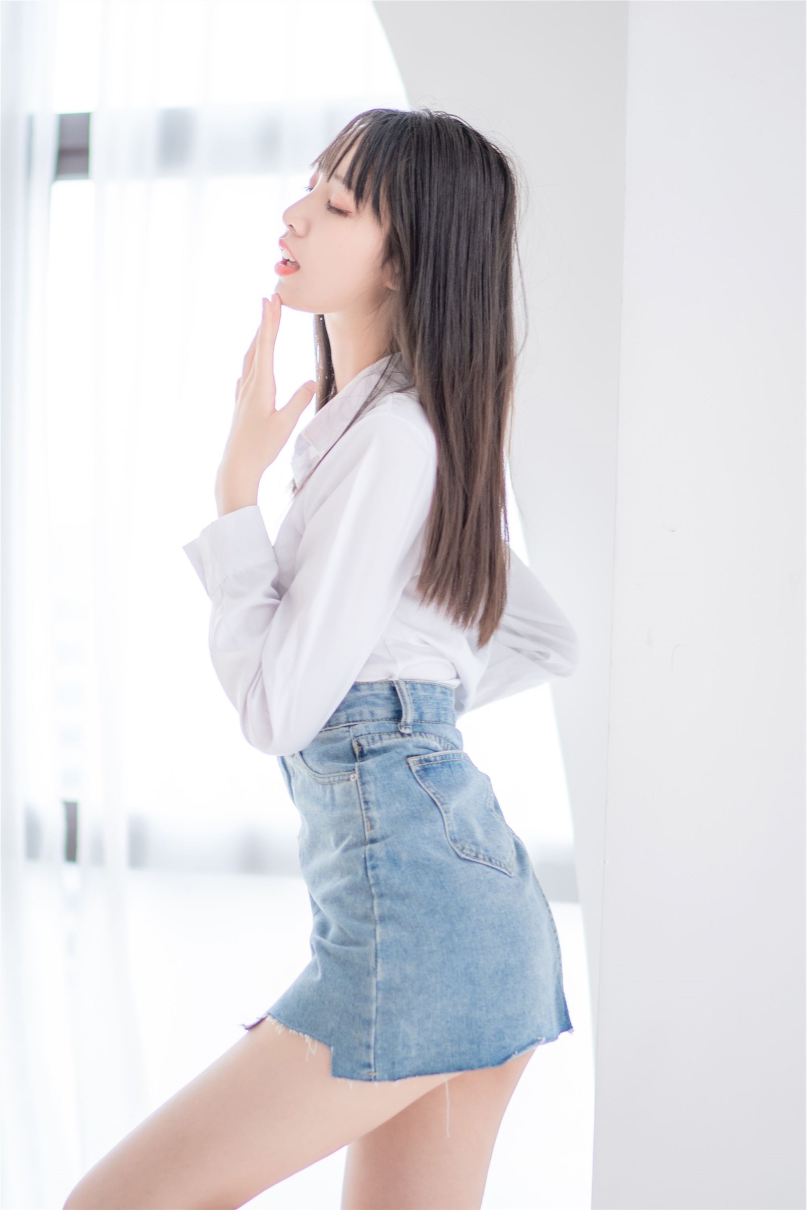 Watermelon Girl - NO.23 Shirt-jean skirt(13)